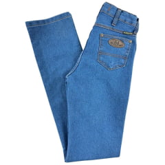 Calça Country Feminina Tradicional Os Boiadeiros Delavê