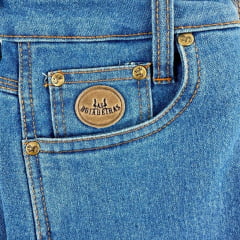 Calça Country Feminina Tradicional Os Boiadeiros Delavê