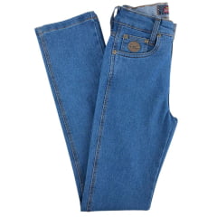 Calça Country Feminina Tradicional Os Boiadeiros Delavê