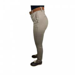 Calça Feminina La Jineteada Skinny Caqui Ref.: 620-1199