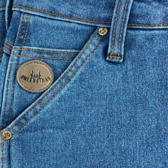 Calça Feminina Os Boiadeiros Carpinteira Barra Desfiada