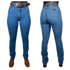 Calça Feminina Os Boiadeiros Flare Delavê Ref: 027