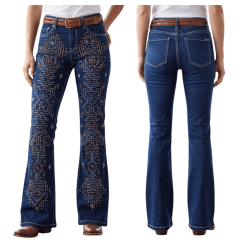 Calça Feminina West Dust Bootcut Com Bordado - Ref. CL27671