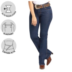 Calça Jeans Feminina Pura Raça Stone Ref: 07 0001 00005