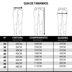 Calça Jeans Feminina Pura Raça Stone Ref: 07 0001 00005