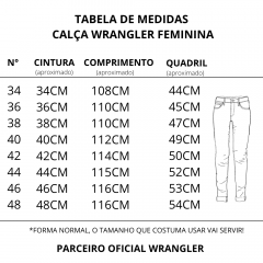 Calça Jeans Feminina Wrangler Bootcut Flare Ref.09MWZKM32UN