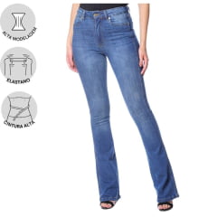 Calça Jeans Feminina Wrangler Urbano Flare Ref.WF2046UN