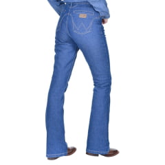 Calça Jeans Feminina Wrangler Western Flare Ref. 21M4CSB60UN