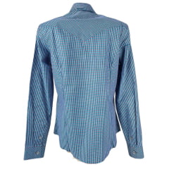 Camisa Feminina Texas Farm Xadrez Azul E Rosa Manga Longa Com Bolsos Ref: CAF 117