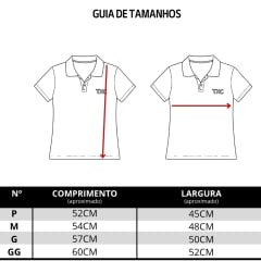 Camisa Polo Feminina TXC Regular Piquet Manga Curta Marrom Logo Bordado REF:27404