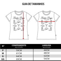 Camiseta Feminina Texas Farm Baby Look Off White Com Estampa Em Marrom REF:CF364