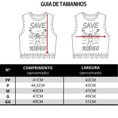 Cropped Feminino Moon Horse Save Rodeo Preto Bordado Tachinhas Com Rendas REF:01.13.510