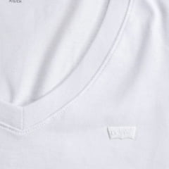 Camiseta Feminina Levi's Manga Curta Branca Básica LB0020277