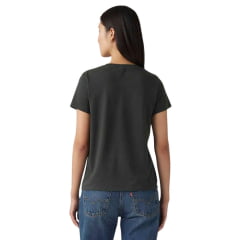 Camiseta Feminina Levi's Manga Curta Preta Estampa The Originals Ref: LB0010687