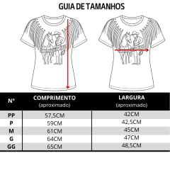 Camiseta Feminina Moon Horse T-Shirt Rodeo Dreams Amarelo Creme Bordado Tachinhas E Franja - REF:01.13.526