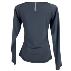 Camiseta Feminina Rodeo Farm UV50+ Haglan Manga Curta Fitness Preto Ref 228500085