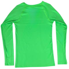 Camiseta Feminina Texas Farm Manga Longa UVF50+ Neon Com Logo Preto Ref: UVF 0001 - Escolha a cor