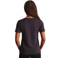 Camiseta Feminina Turkese T-Shirt Over Rodeo Show Cinza Escuro REF:TS06601