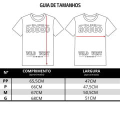 Camiseta Feminina Turkese T-Shirt Over Rodeo Show Cinza Escuro REF:TS06601