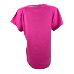 Camiseta Feminina TXC Manga Curta Custom Rosa Logo Rosa E Branco R.50841