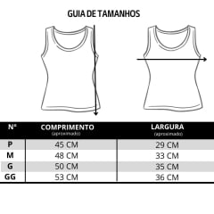 Camiseta Regata Canelada Feminina Texas Farm Branca Bordada Ref:RT 003