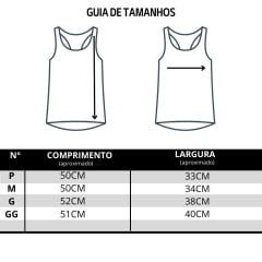 Camiseta Regata Feminina Canelada Ox Horns Off White Ref:7606