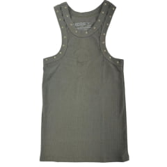 Regata Feminina Os Moiadeiros Modelo Nadador Verde Militar Bordado Estrela Dourada Ref: REG194