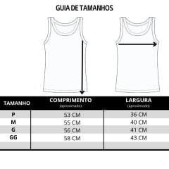 Camiseta Regata Feminina Stabulos Bege Escuro Bordado Termo REF: STB 587