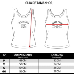 Regata Feminina Texas Farm Origem Canelada Verde Militar Logo Bordado E Bandeira Do Brasil REF:RT015