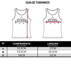 Regata Feminina Turkese Arizona Bege Escuro Estampa Estrela REF:RC07607