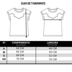 Regata Feminina Zenz Western Team Zw Off White Estampa Nas Costas Bordado Strass Tachinhas Ref:ZW0226046-1728