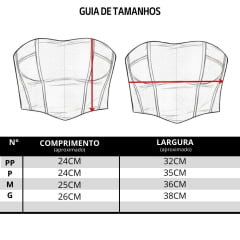 Top Feminino Moon Horse Zoe Jeans Sem Alças Marrom Claro Ref:01.11.456