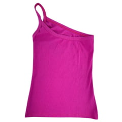 Regata Feminina Os Moiadeiros Nula Manga Pink Bordado Ref: REG149