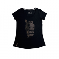 Camiseta Feminina Estanciero Preto - REF: 4576A.002