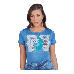 Camiseta Feminina Minuty Thermo Estampada - Ref. 1167 - Escolha a cor