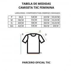Camiseta Feminina TXC Custom Preto Ref.: 4739