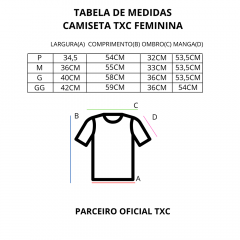 Camiseta Feminina TXC Custom Rosa Ref: 50320