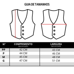 Colete Feminino Turkese Texas Holdem Bordô Estampado Forrado Ref: CT11503