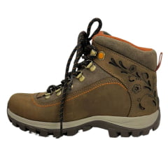 Coturno Feminino MacBoot Crazy Horse Brown Alecrim 14 Carajas