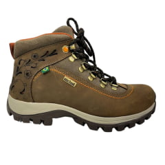 Coturno Feminino MacBoot Crazy Horse Brown Alecrim 14 Carajas