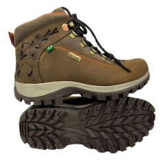 Coturno Feminino MacBoot Crazy Horse Brown Alecrim 14 Carajas