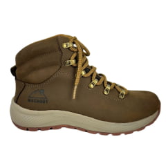 Coturno Feminino MacBoot Nobuck Ail Brown Batu 04 Barus