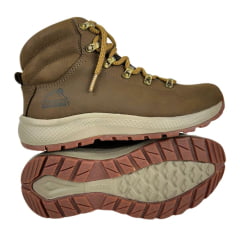 Coturno Feminino MacBoot Nobuck Ail Brown Batu 04 Barus