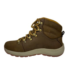 Coturno Feminino MacBoot Nobuck Ail Brown Batu 04 Barus