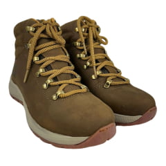 Coturno Feminino MacBoot Nobuck Ail Brown Batu 04 Barus