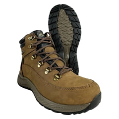 Coturno Feminino MacBoot Sabine 08 Baurus Amphibios Com Horse Hidr Brown Ref.SAB08-WC36