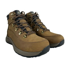 Coturno Feminino MacBoot Sabine 08 Baurus Amphibios Com Horse Hidr Brown Ref.SAB08-WC36