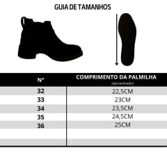 Coturno Juvenil Feminino Caminhos Da Roça Couro Nobuck Terra Cota Ref:KJ14-5