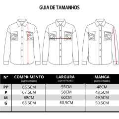Jaqueta Feminina Texas Farm Oversized Camisão Off White Sarja Bordado Com Botões REF:JSO001