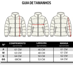 Jaqueta Feminina MX 72 Puffer Pelinho Interno Capuz 100% Poliéster - Ref:26219